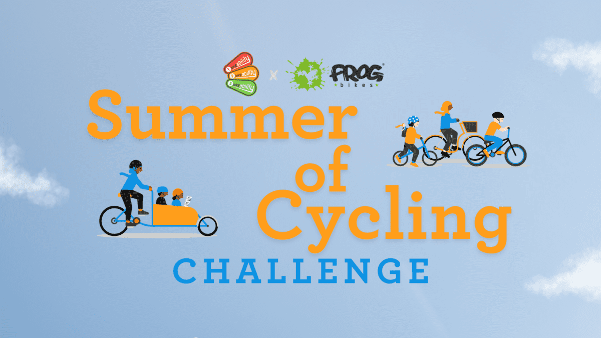 Bikeability & Frog Bikes’ Summer of Cycling Challenge